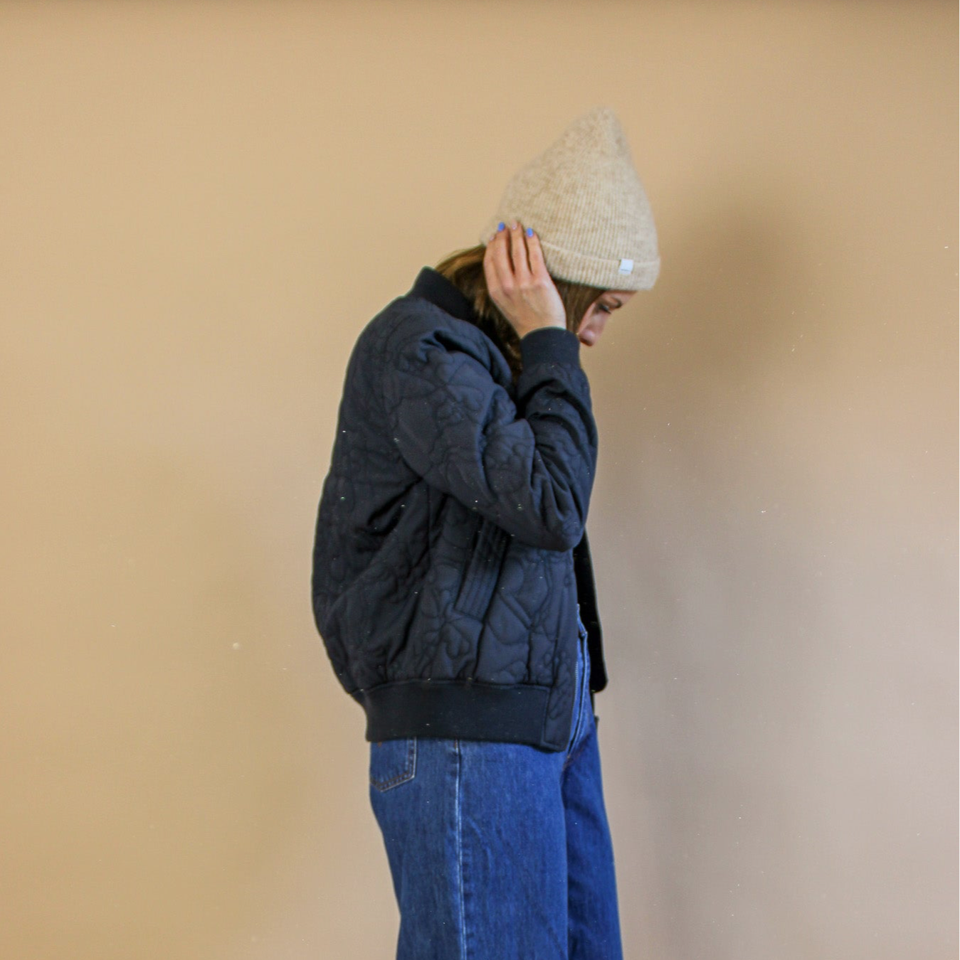 NORSE PROJECTS Marta Brushed Alpaca Wool Beanie One Size