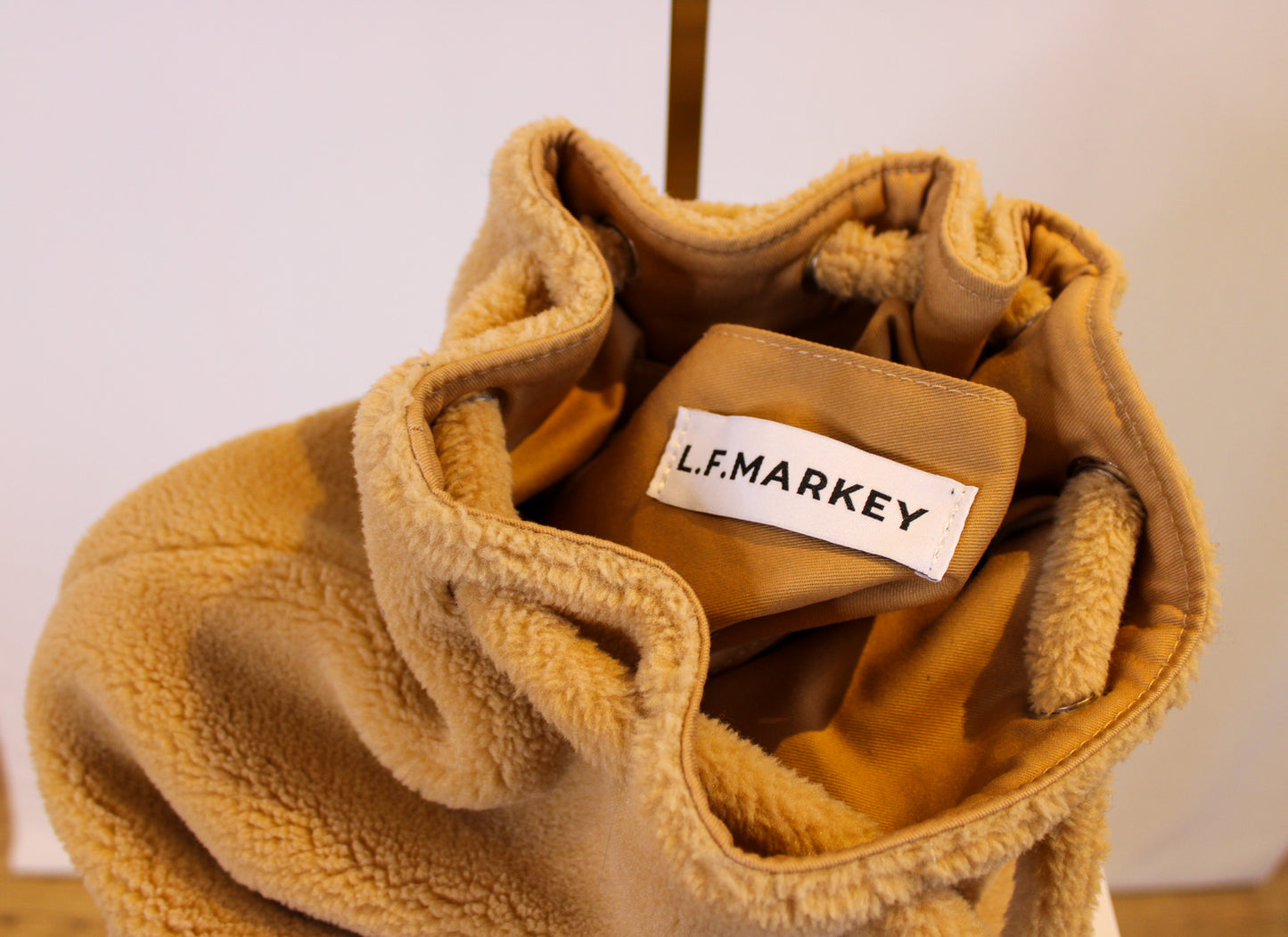 LF MARKEY Teddy Sherpa Duffle Bag