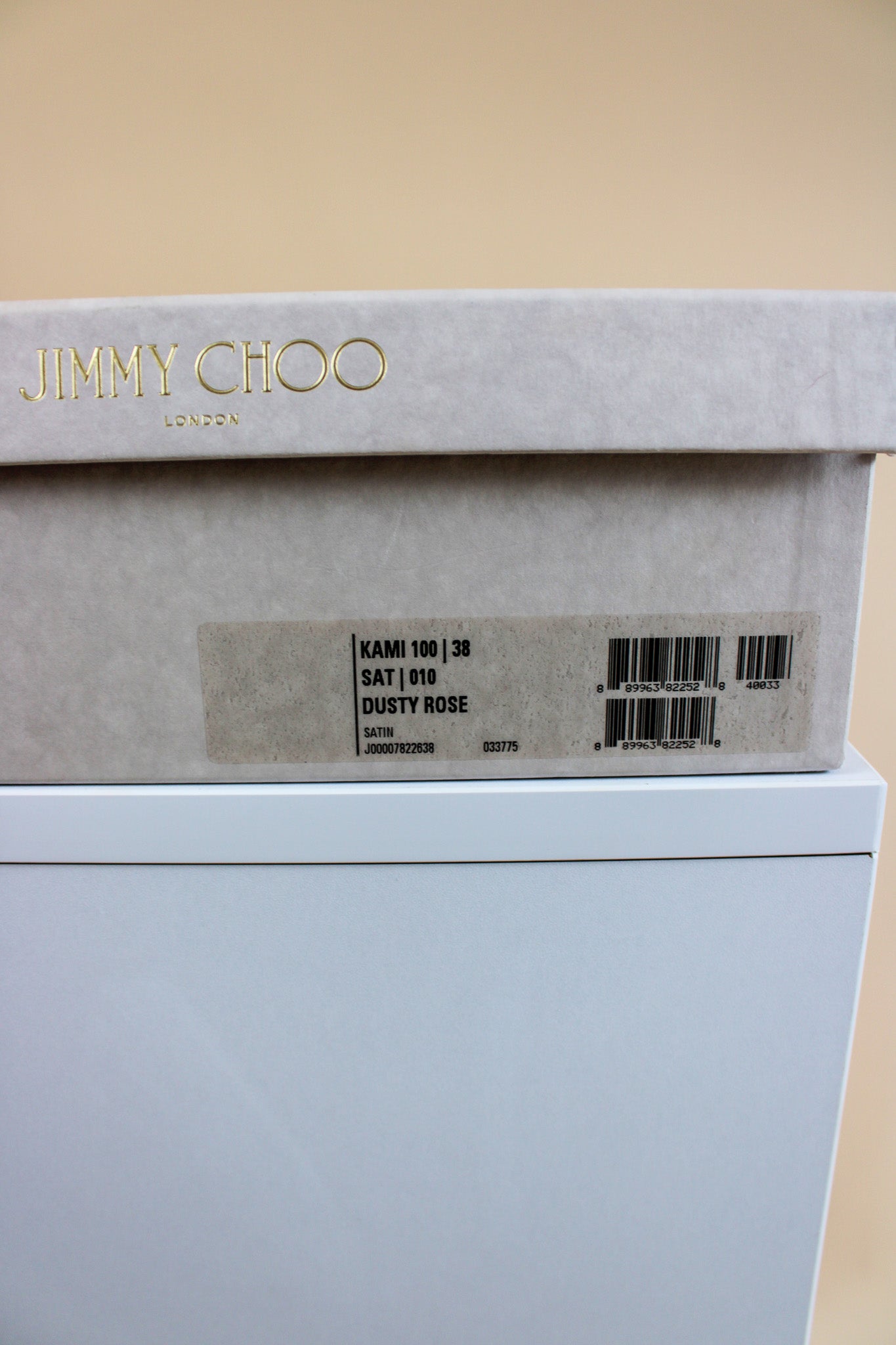 JIMMY CHOO Kami 100 Satin Pleated Heels Size 5