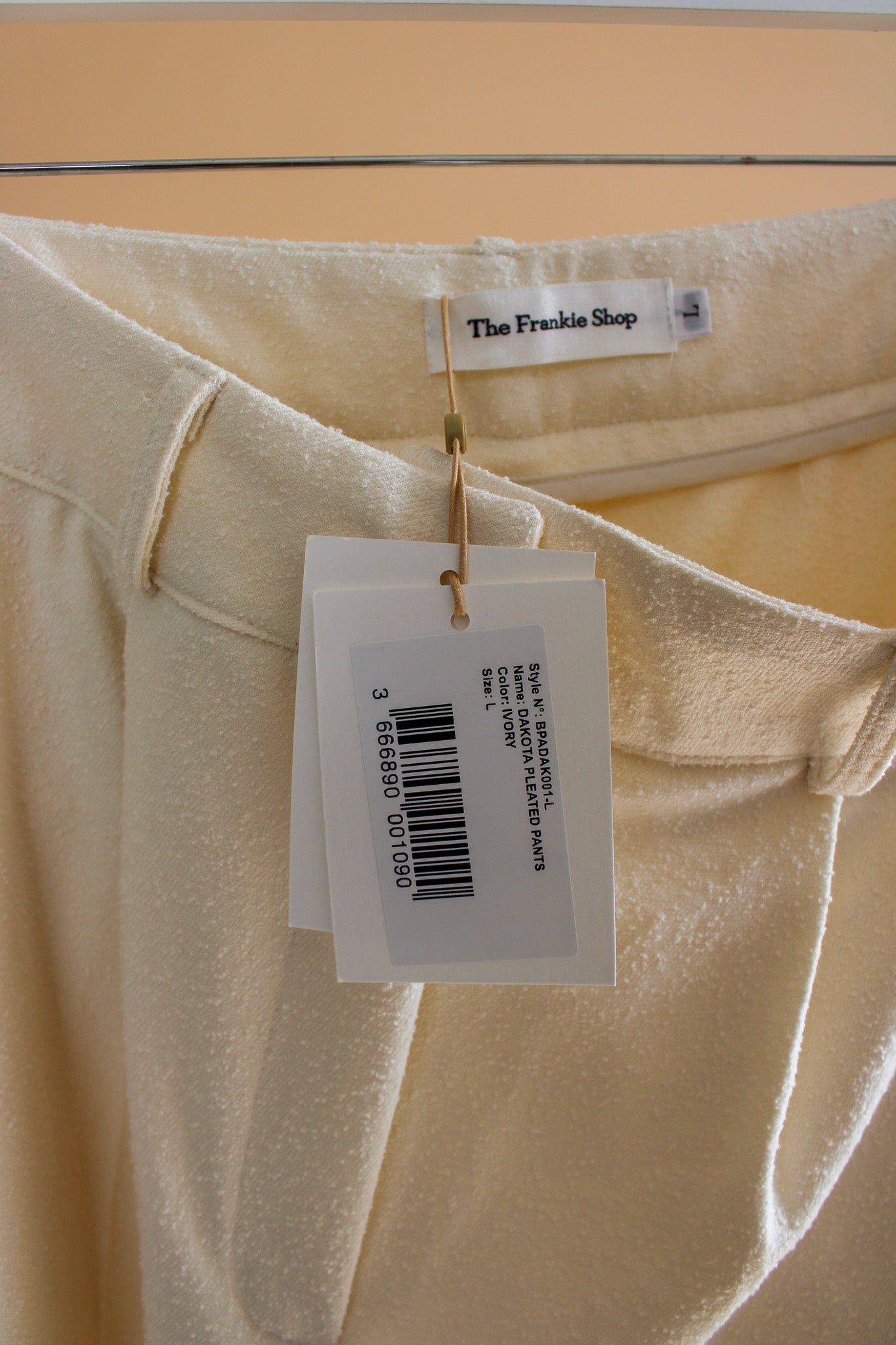 THE FRANKIE SHOP Dakota Pleated Trousers Size L