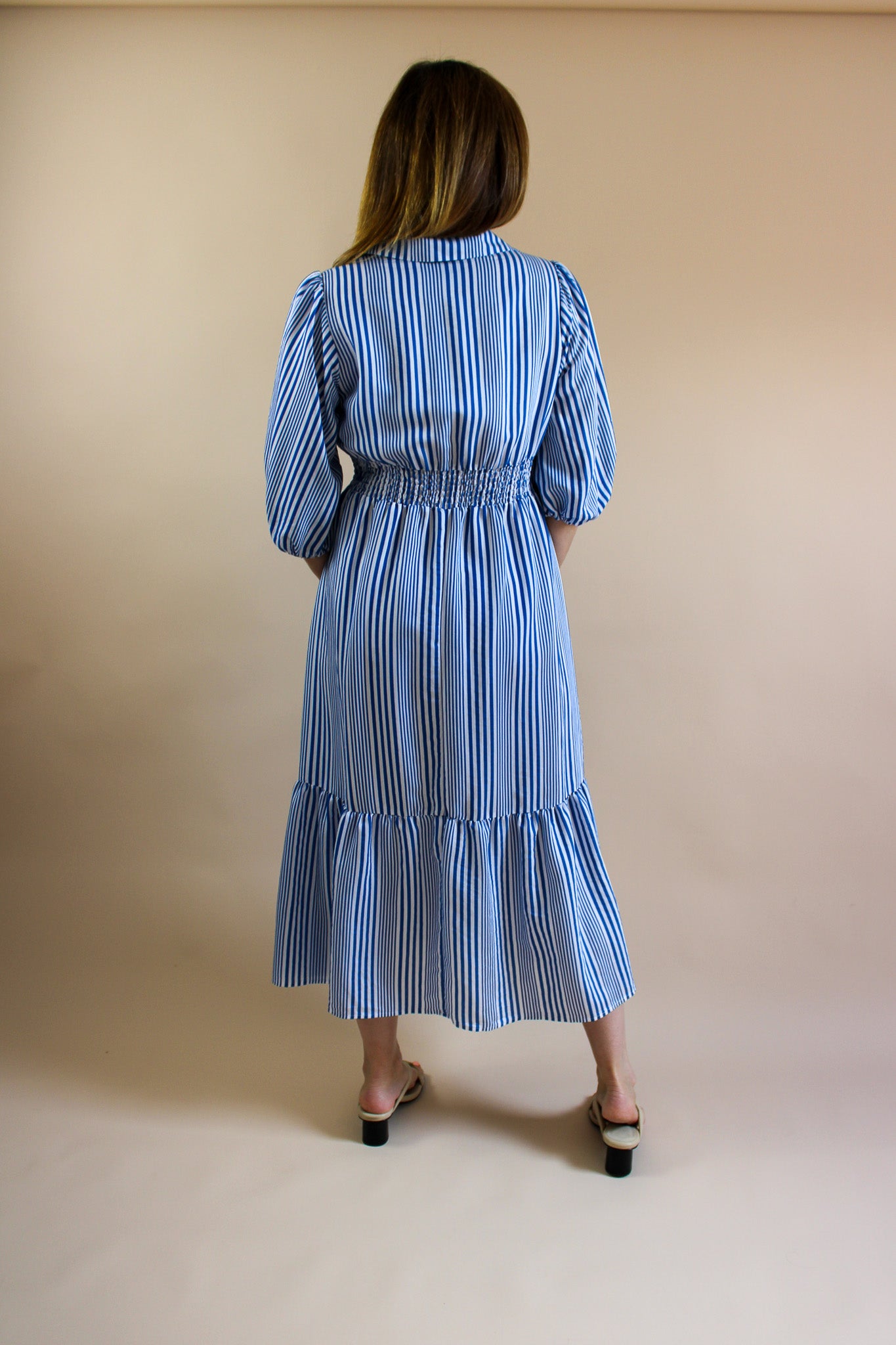 NOBODY'S CHILD Tiarne Shirt Midi Dress Size 10