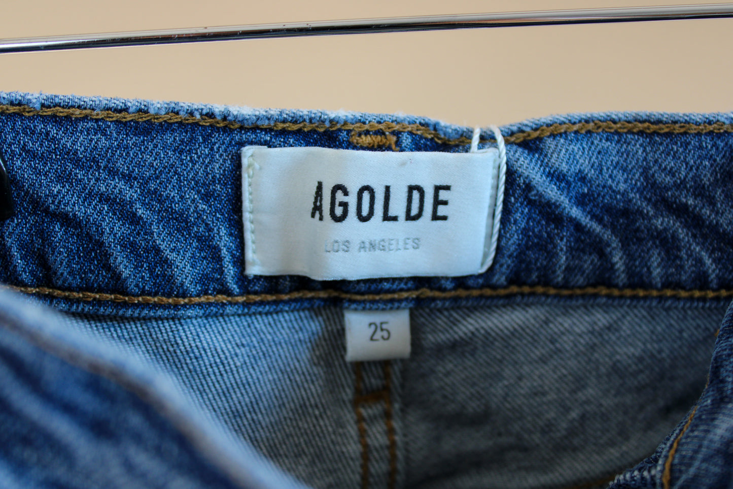 AGOLDE Riley Slim Jeans Size 25 waist