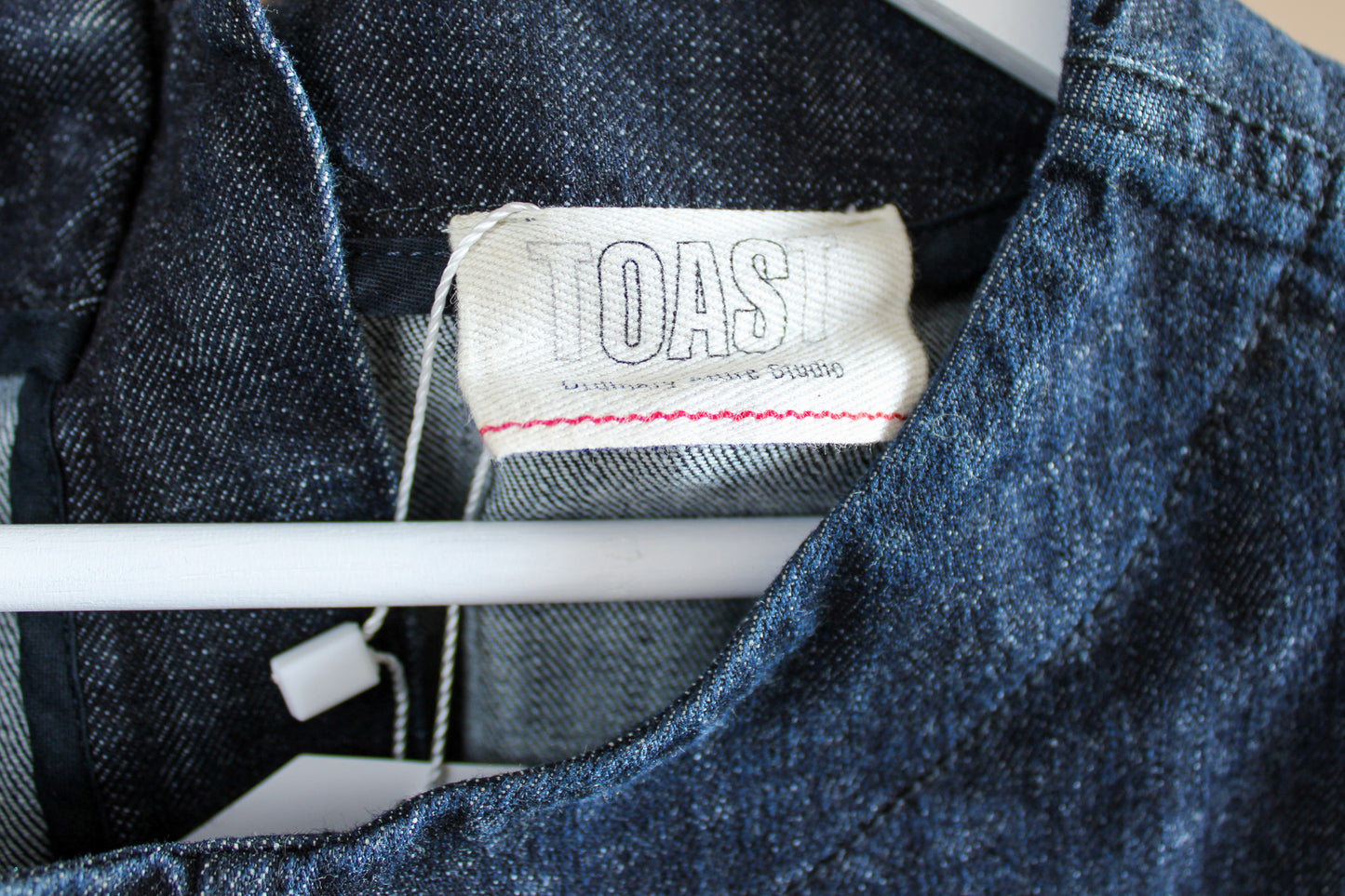 TOAST Short Sleeve A Line Denim Dress Size 12