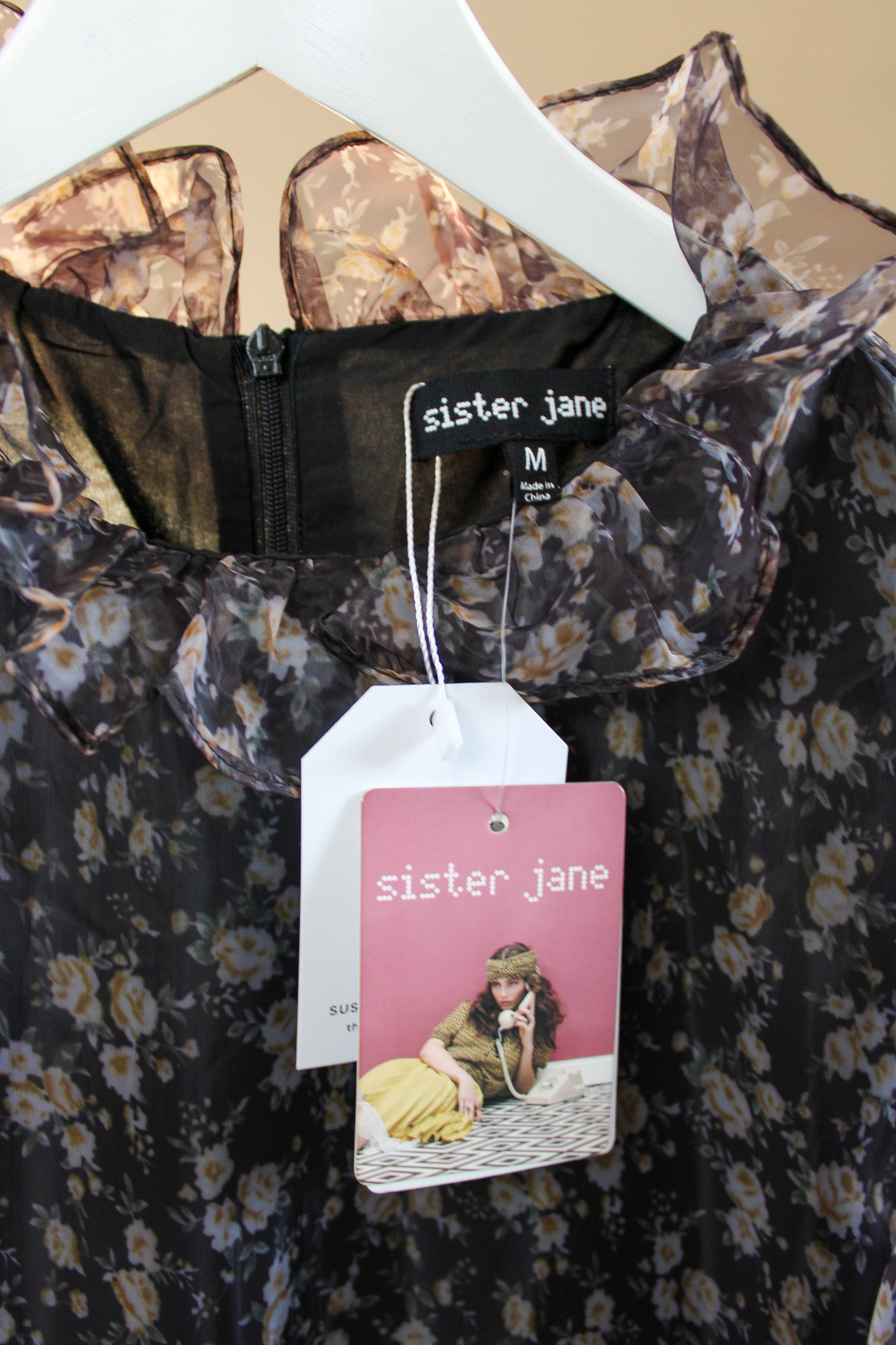SISTER JANE Floral Maxi Dress Size M