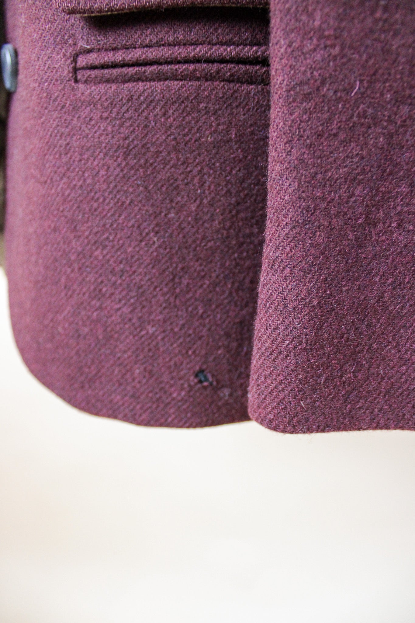 NW3 By HOBBS 100% Wool Fitted Button Blazer Size 8