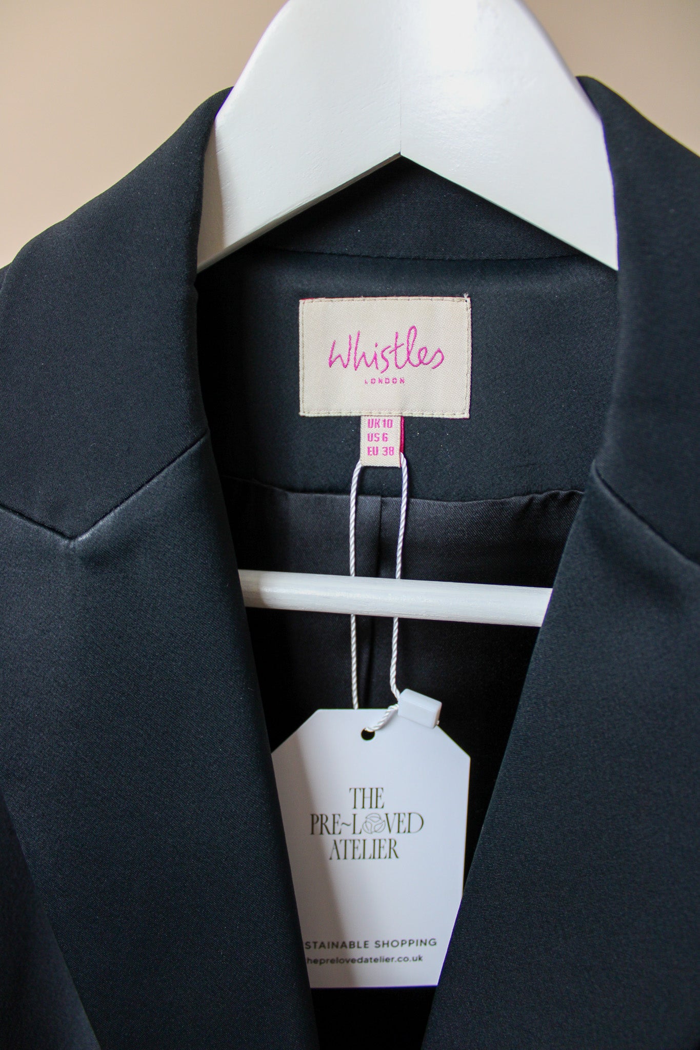 WHISTLES 2 Piece suit Size 10