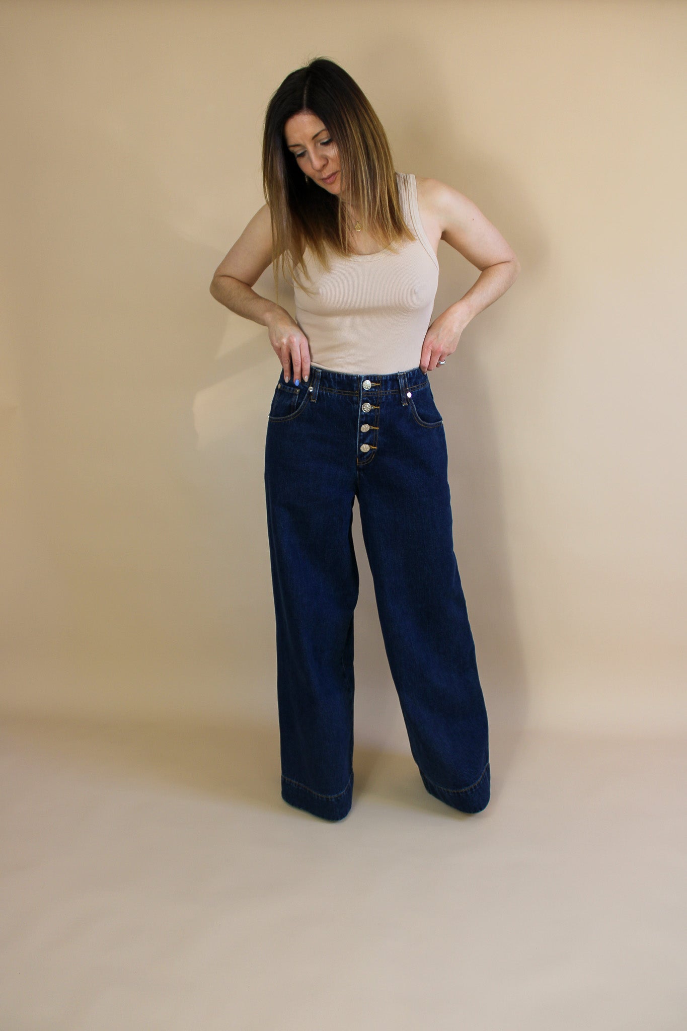 LF MARKEY Wilder High Rise Wide leg Jeans Size 29"/12