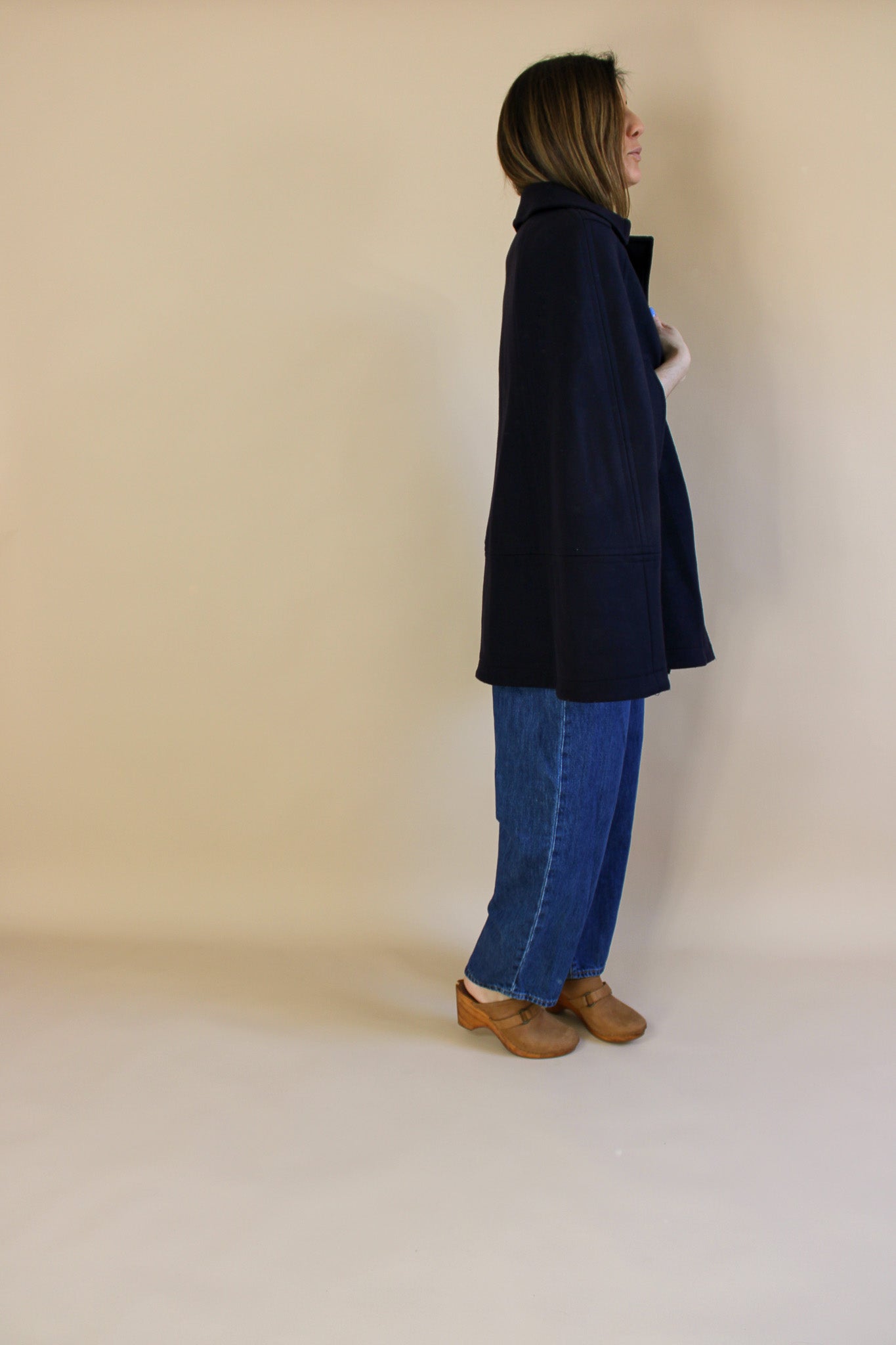 REISS Cavalier Cloak Coat Size S