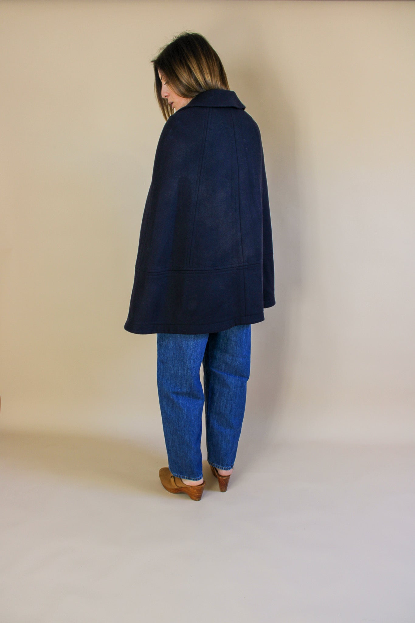 REISS Cavalier Cloak Coat Size S