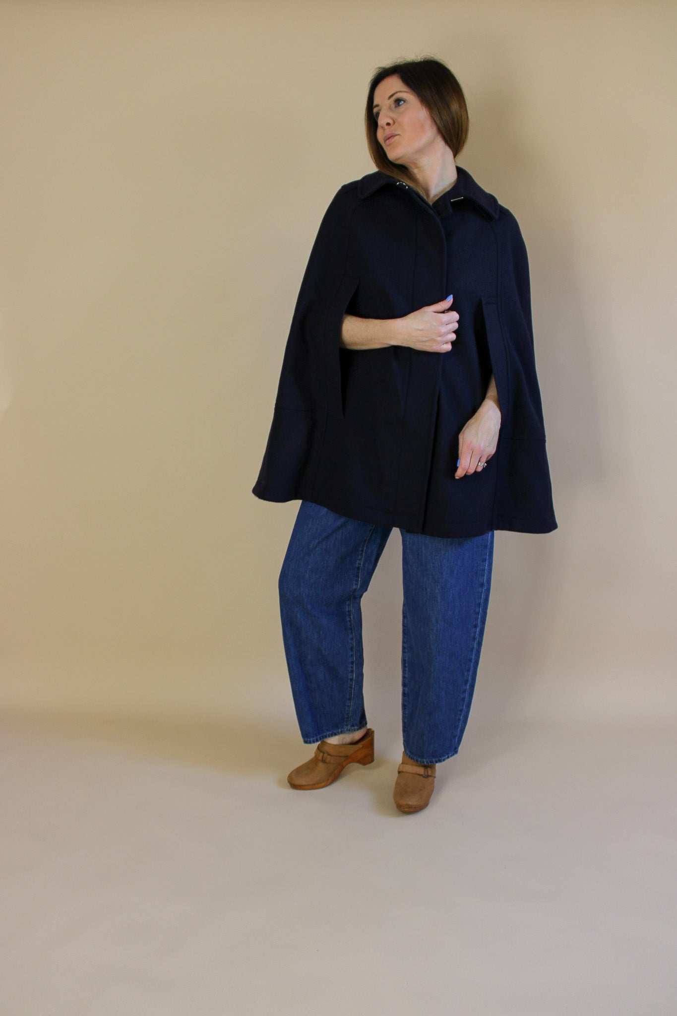 REISS Cavalier Cloak Coat Size S