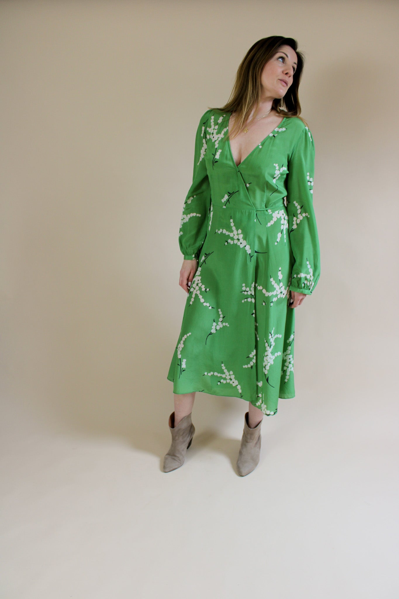 REALISATION PAR The Violette Summer Loving Wrap Dress Size M