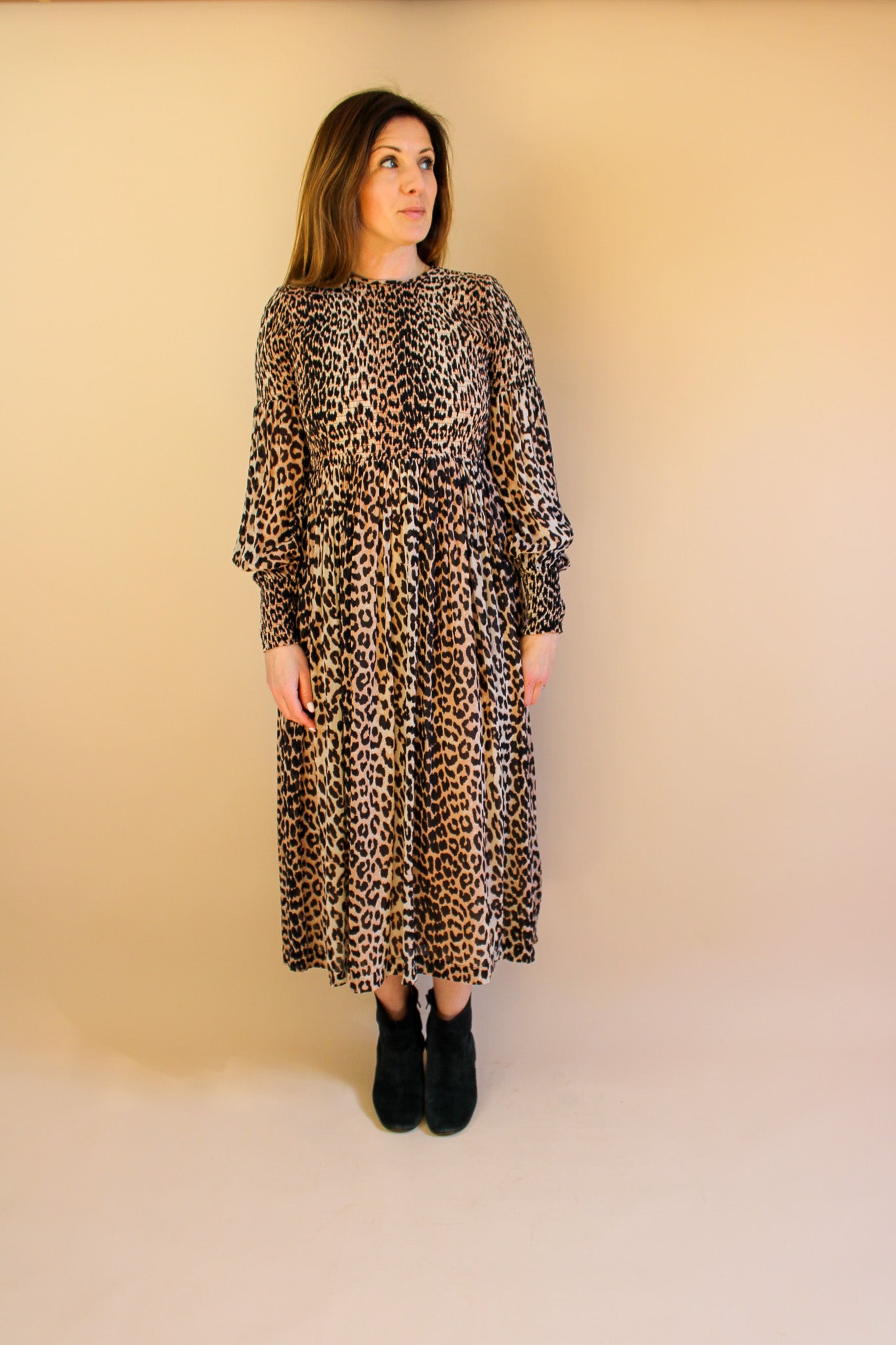 GANNI Mullin Georgette maxi dress Size 12