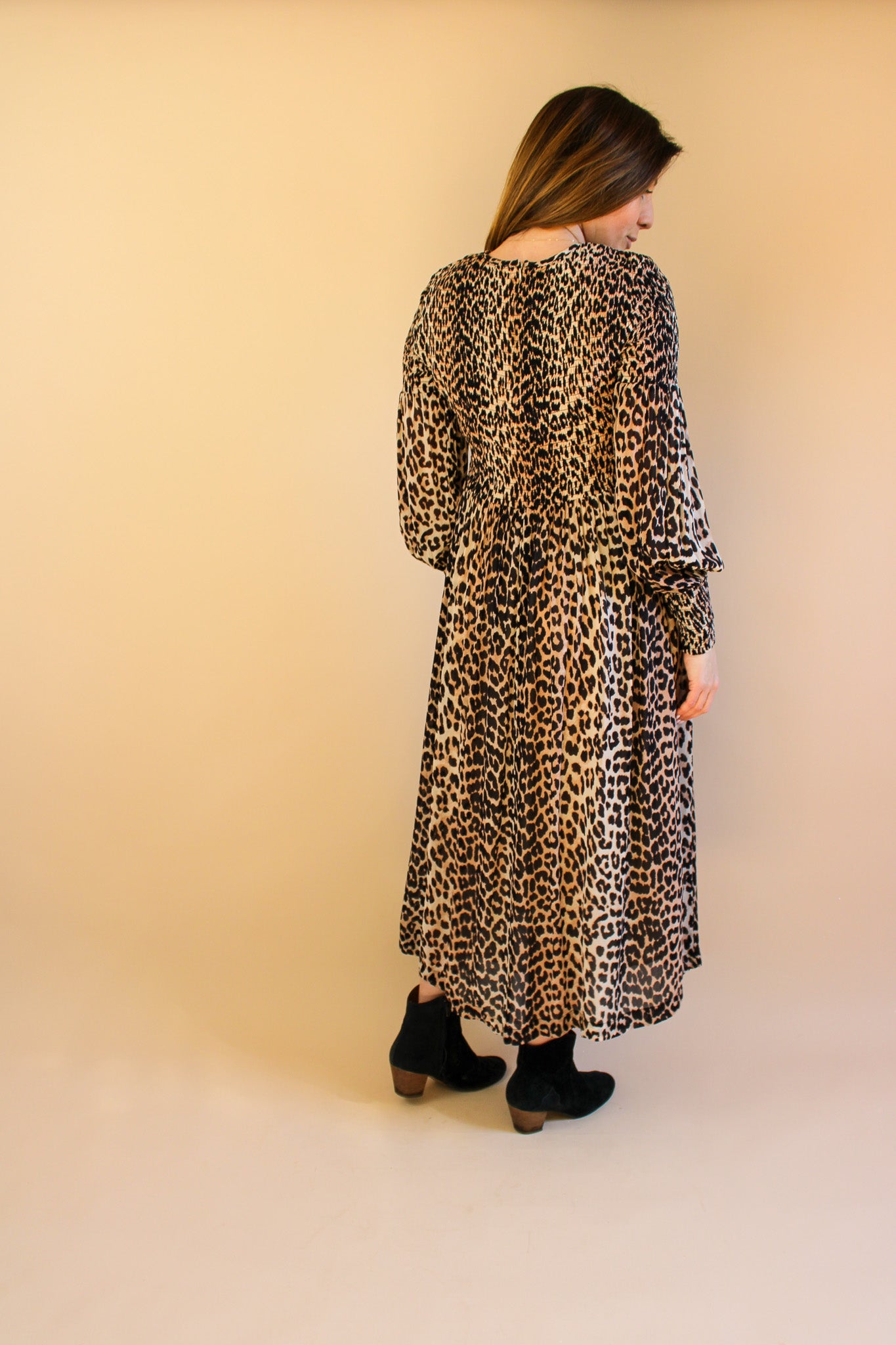 GANNI Mullin Georgette maxi dress Size 12