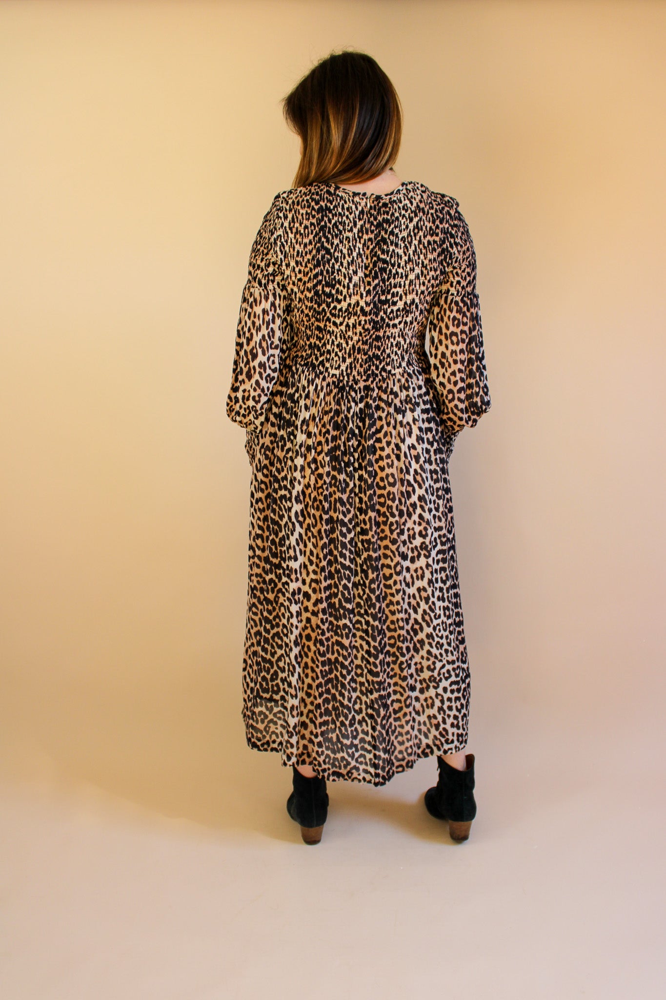 GANNI Mullin Georgette maxi dress Size 12