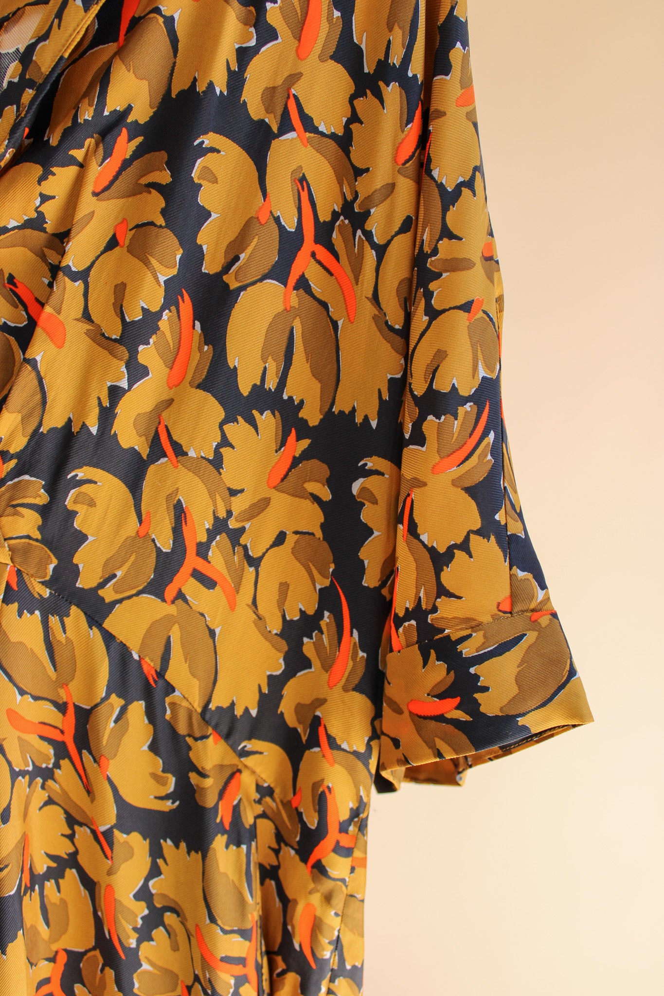 TOAST Lento Print Midi Dress Size 16