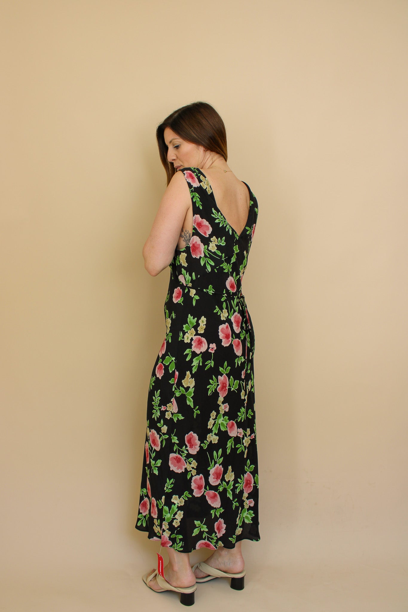 REALISATION PAR The Stephanie Paradiso Moon Flower slip Dress Size XXL