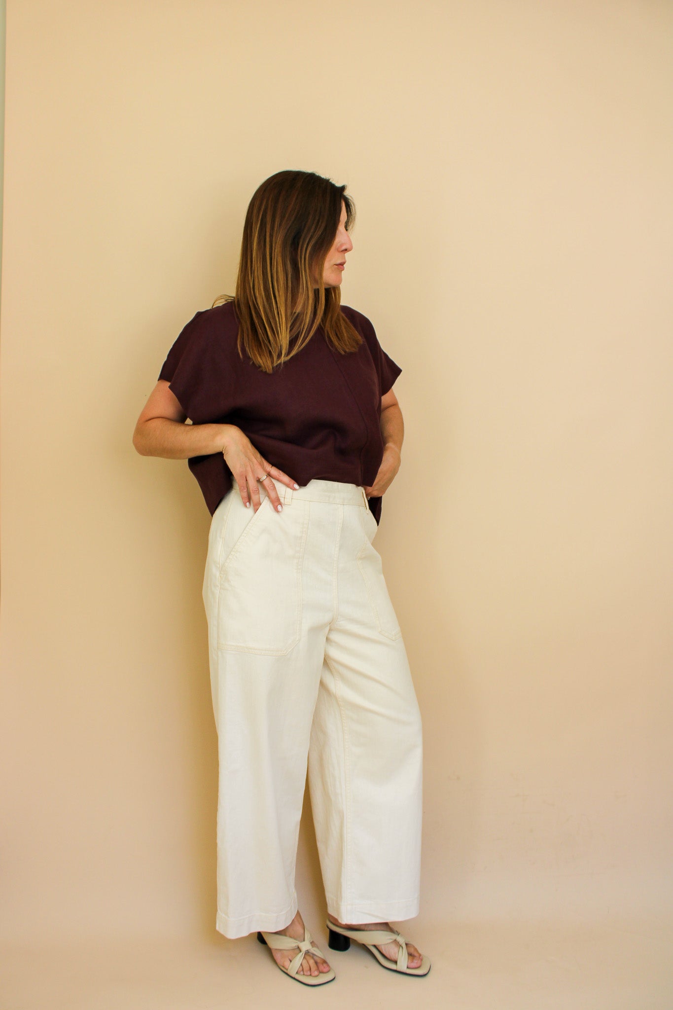 TOAST Annie Organic Denim Full Length Jeans Size 12