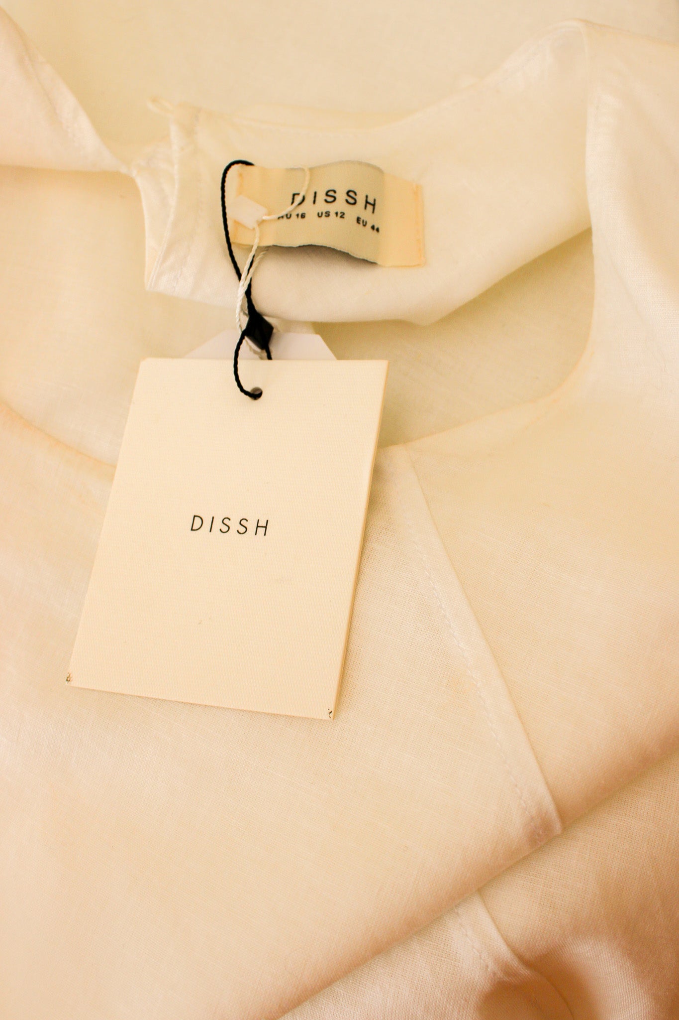 DISSH Harris Linen Maxi Dress Size 14- 16