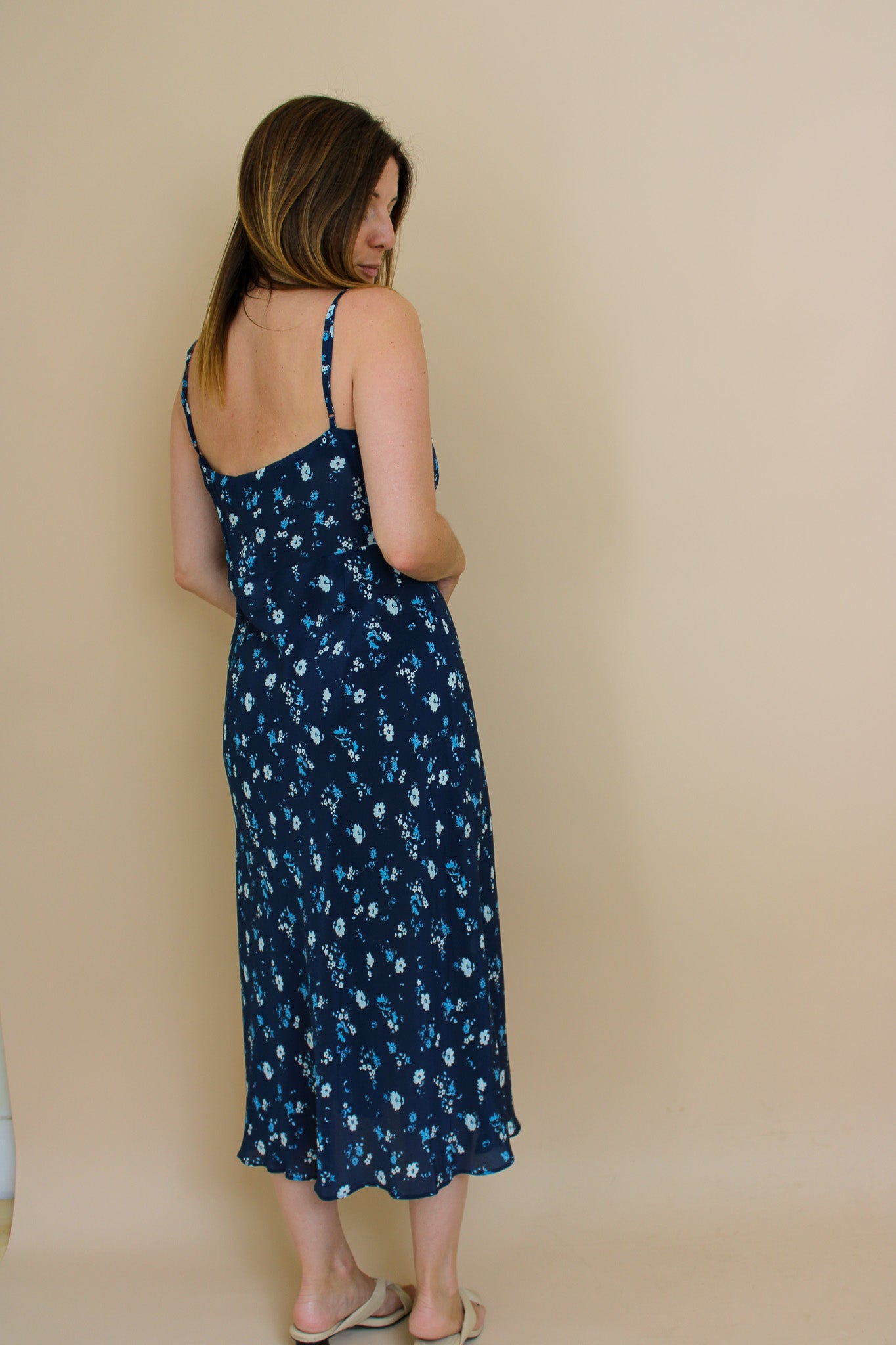 REALISATION PAR The Amelia Midnight floral slip dress Size XL/ 12