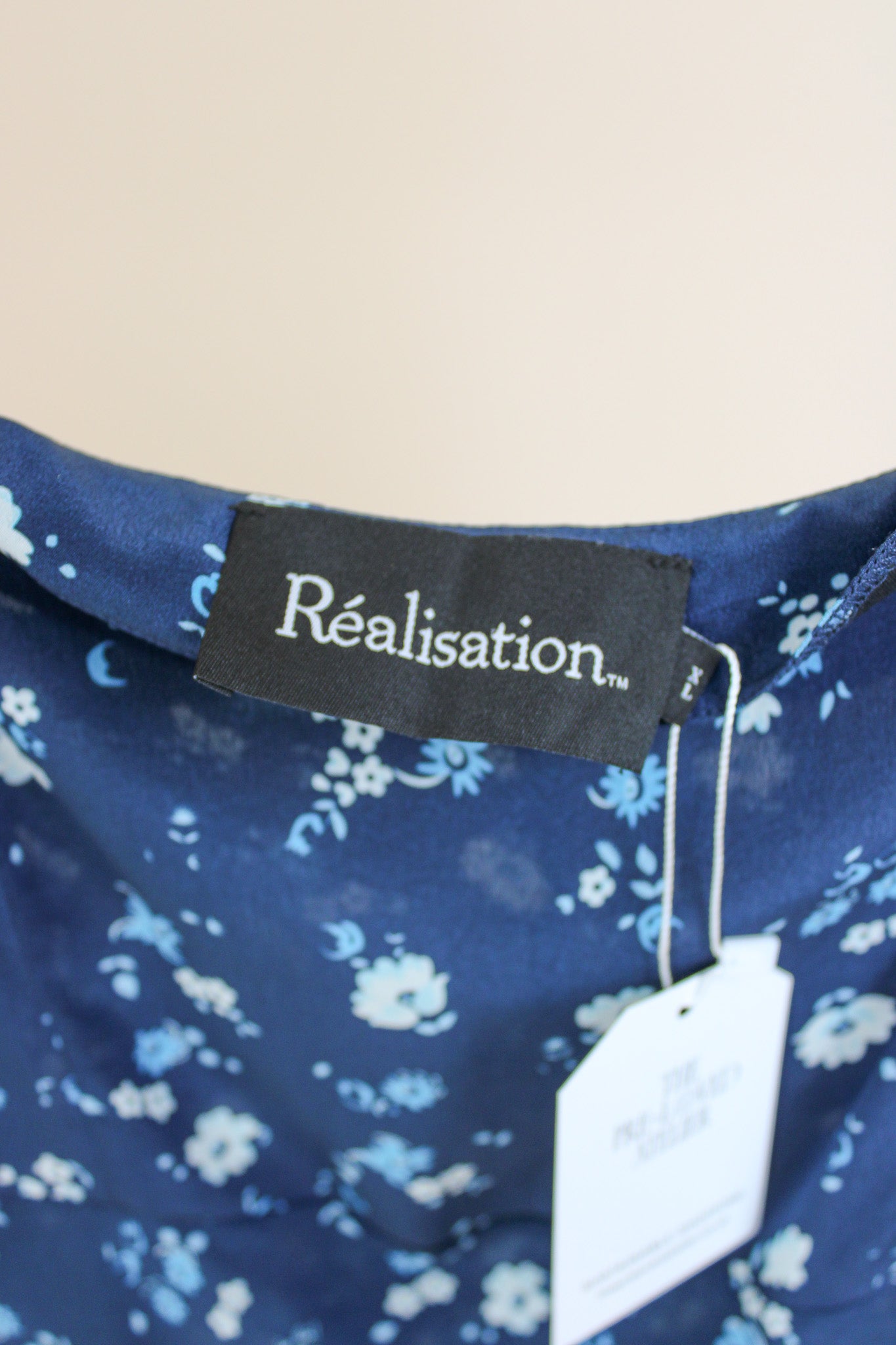 REALISATION PAR The Amelia Midnight floral slip dress Size XL/ 12