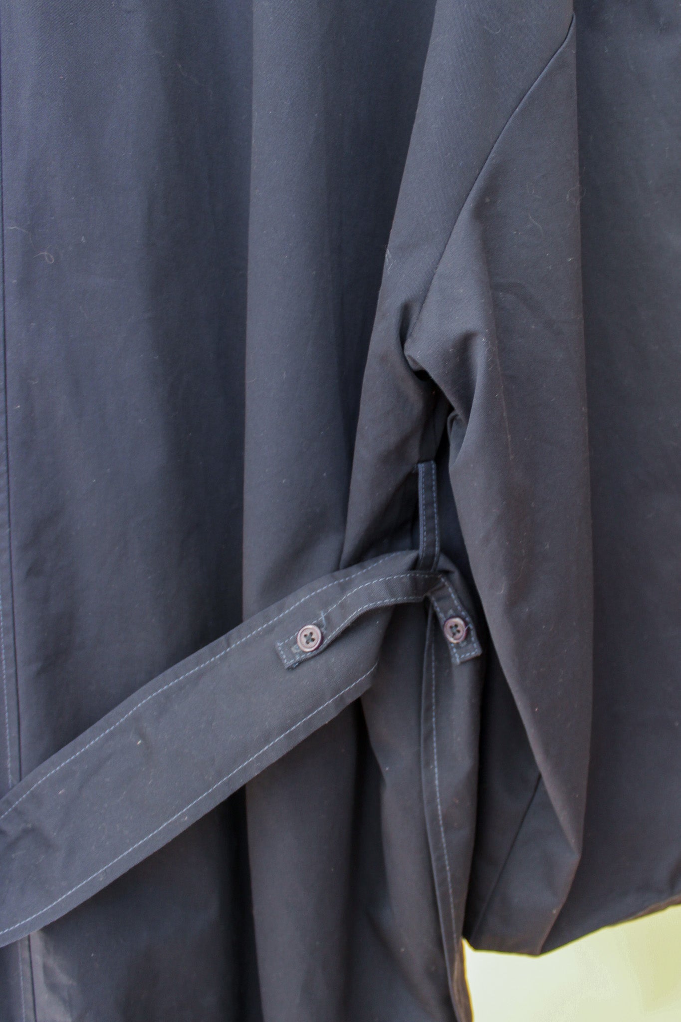 LOVECHILD 1979 Veda Collarless Trench Jacket Size 10