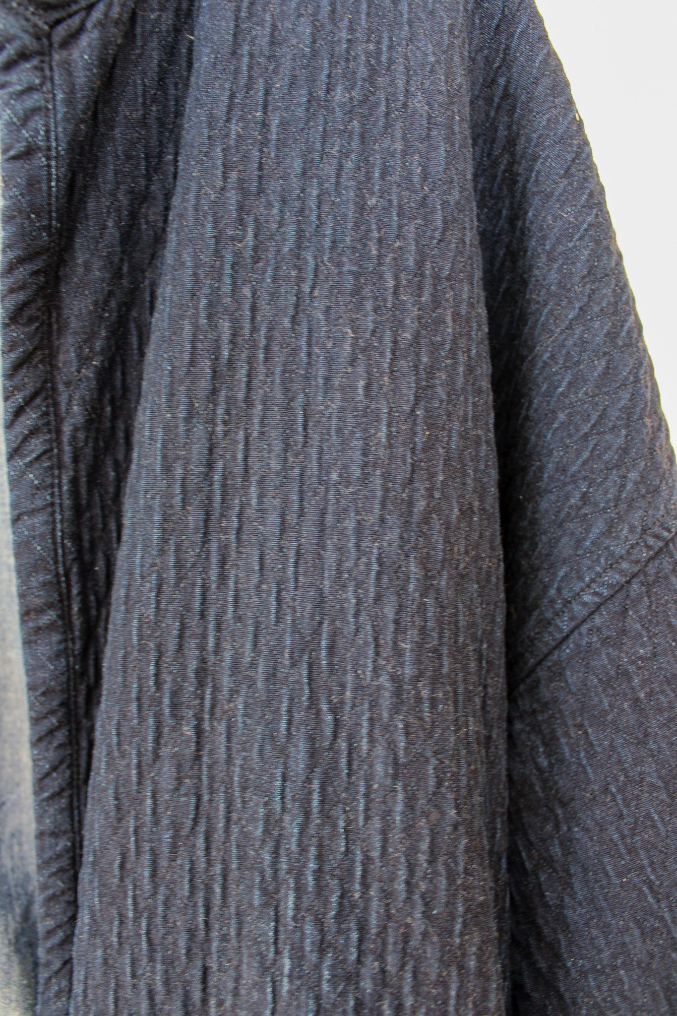 TOAST Textured Cotton Denim Open Jacket Size 10