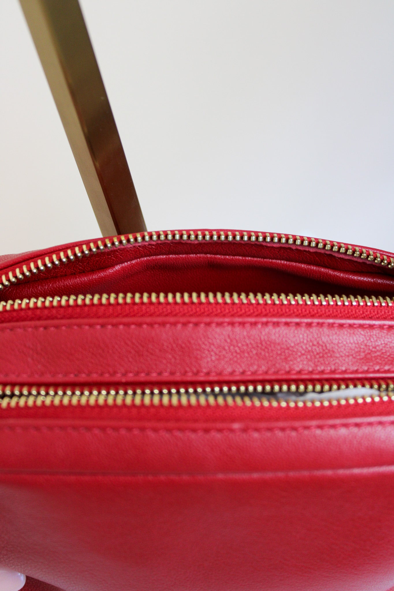 MANSUR GAVRIEL Double Zip Small Crossbody Bag