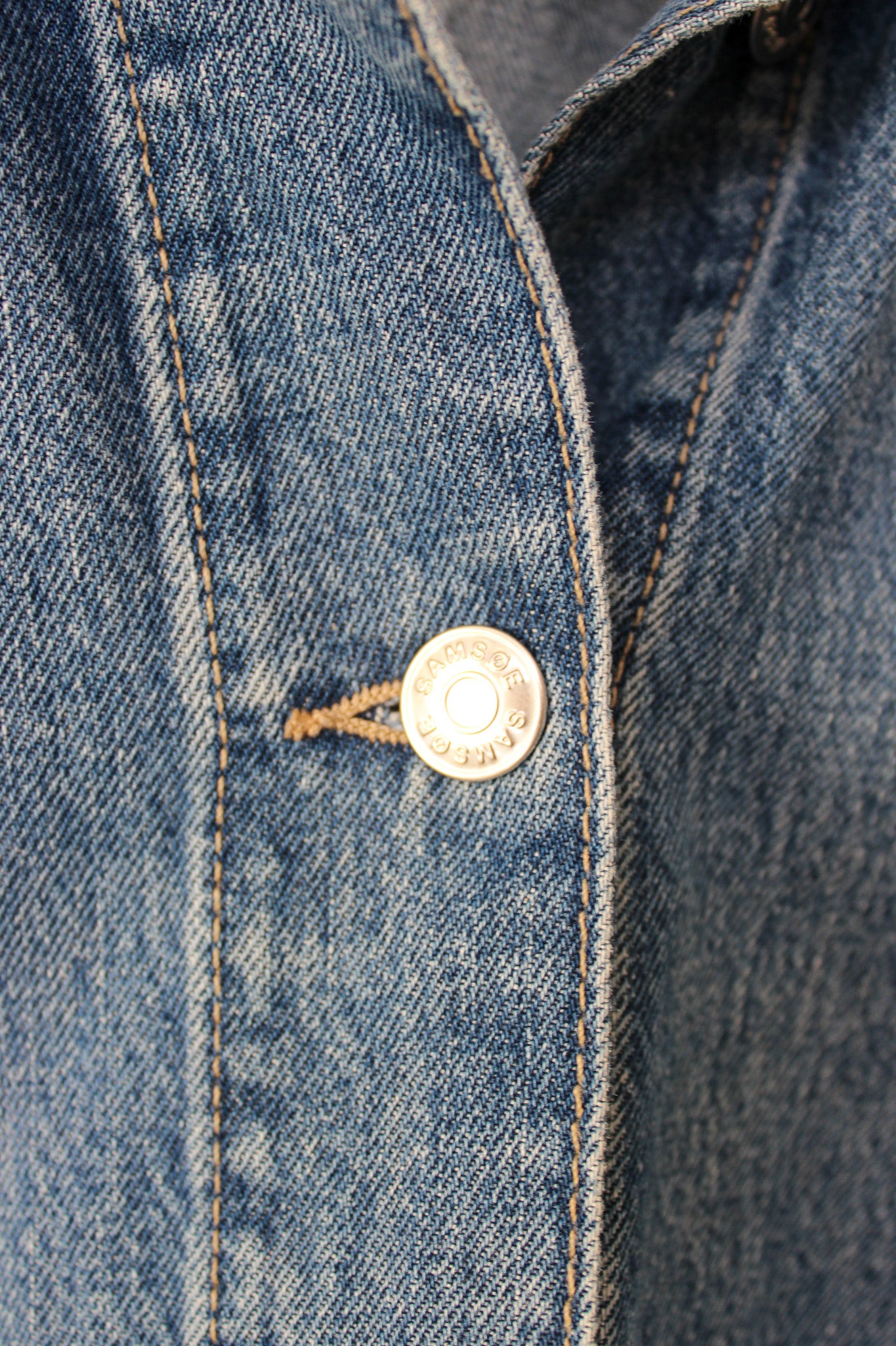 SAMSOE SAMSOE Sanadina Utility Denim Jacket Size M