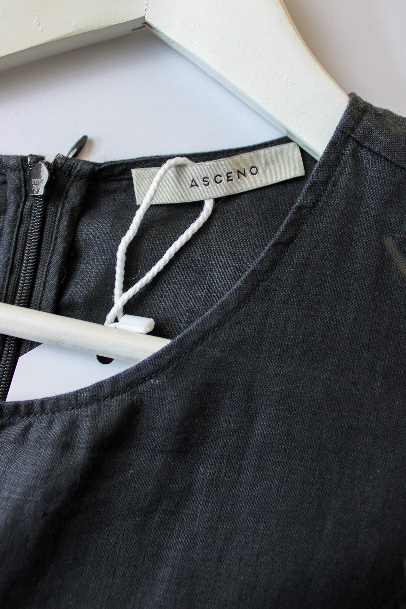 ASCENO linen maxi dress Size M