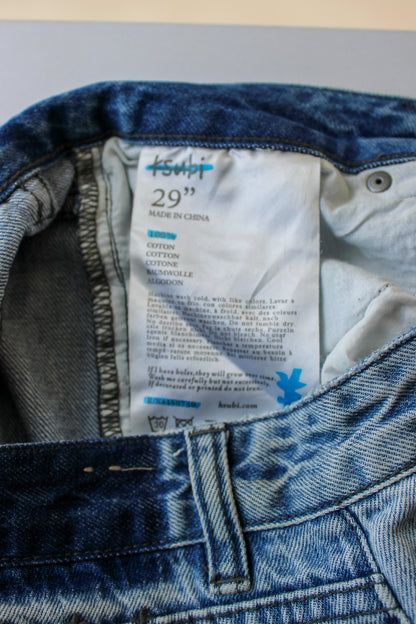 KSUBI skinny kick'n ultimatum distressed jeans Size 29"