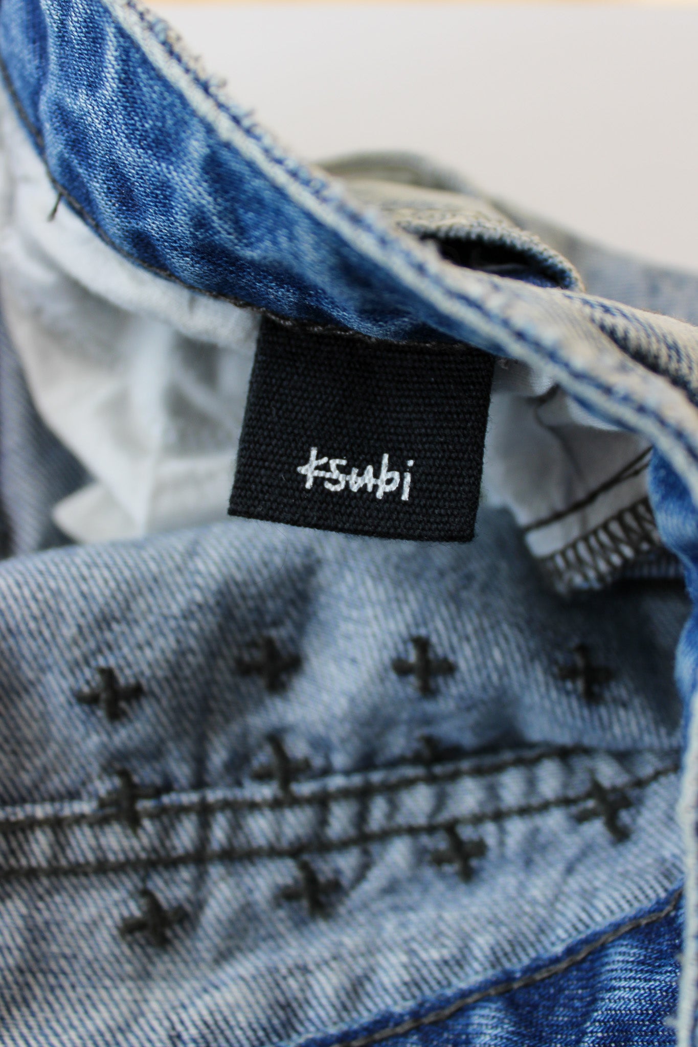 KSUBI skinny kick'n ultimatum distressed jeans Size 29"