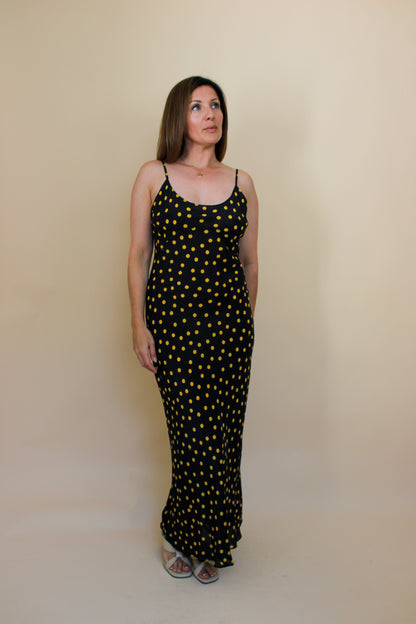 REALISATION PAR The Iggy Polkadot Slip Midi dress Size L