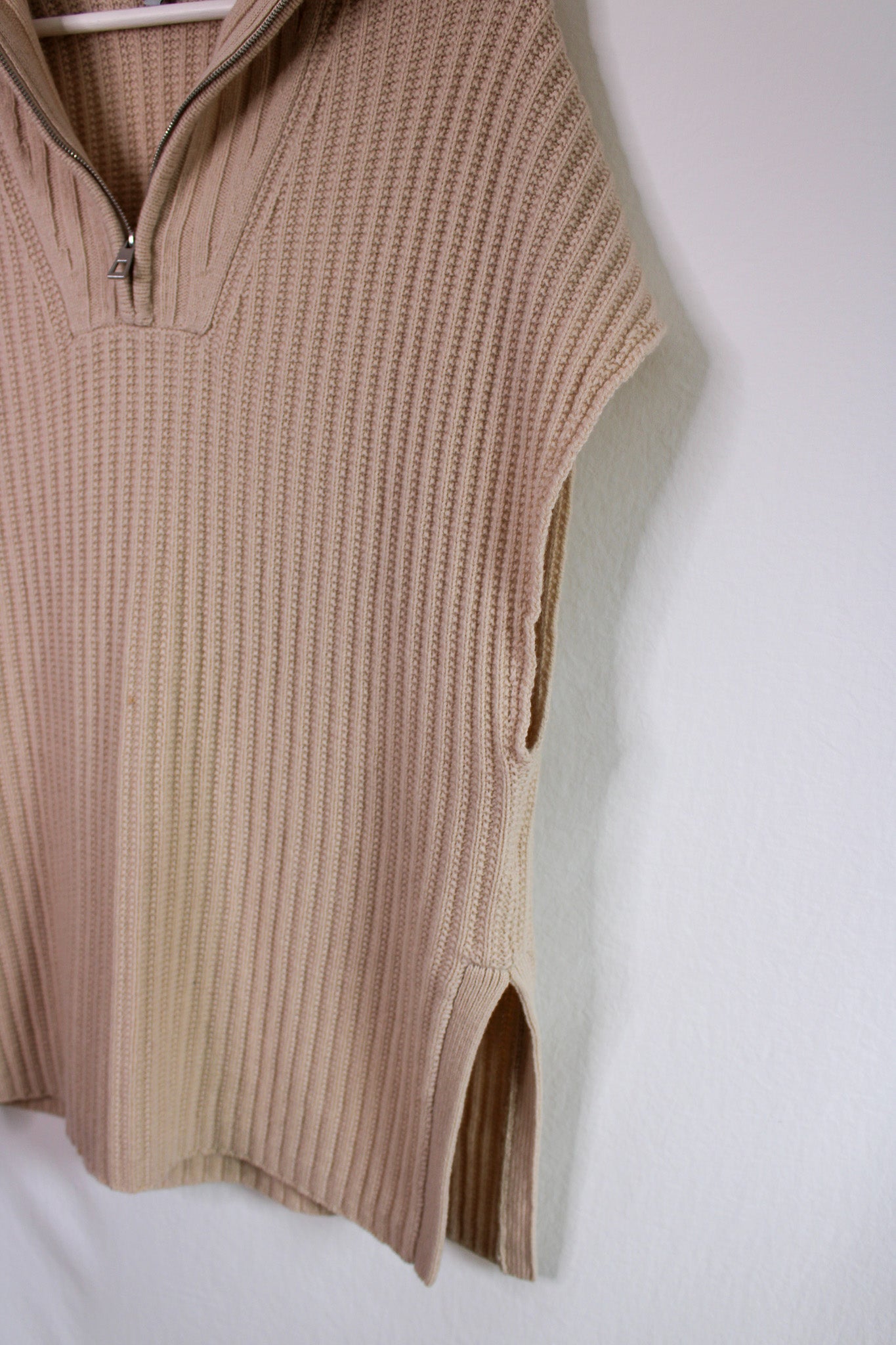 Sleeveless on sale wool jumper