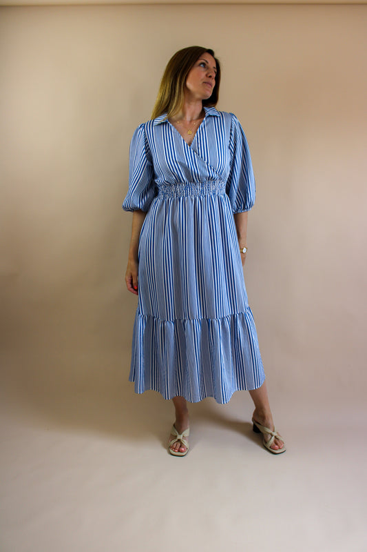 NOBODY'S CHILD Tiarne Shirt Midi Dress Size 10