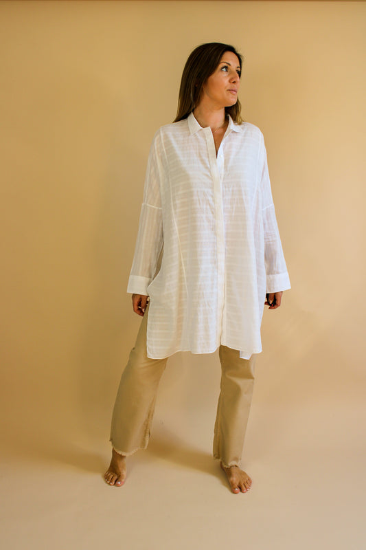 ADAM LIPPES A line Oversize Shirt Size XS/S