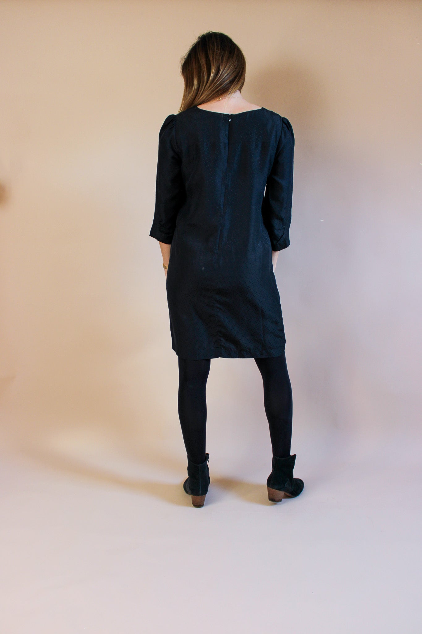 comptoir des cotonniers silk dress Silk mid-length dress