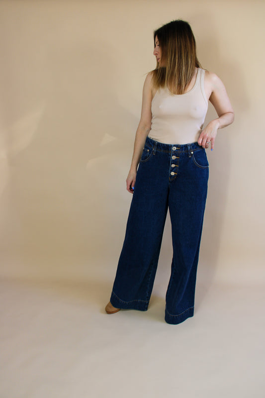 LF MARKEY Wilder High Rise Wide leg Jeans Size 29"/12