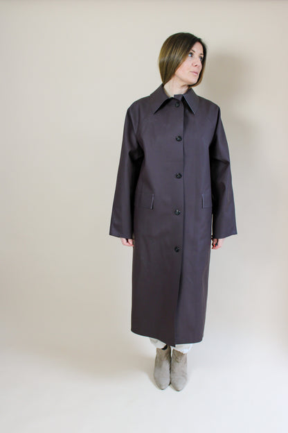 KASSL Original Below Rubber Trench Coat Size S