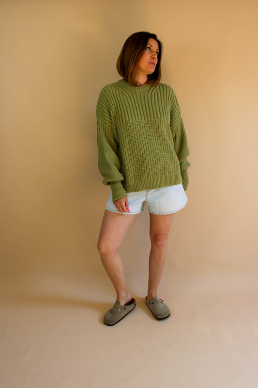 THE KNOTTY ONES Organic Cotton Sweater One Size