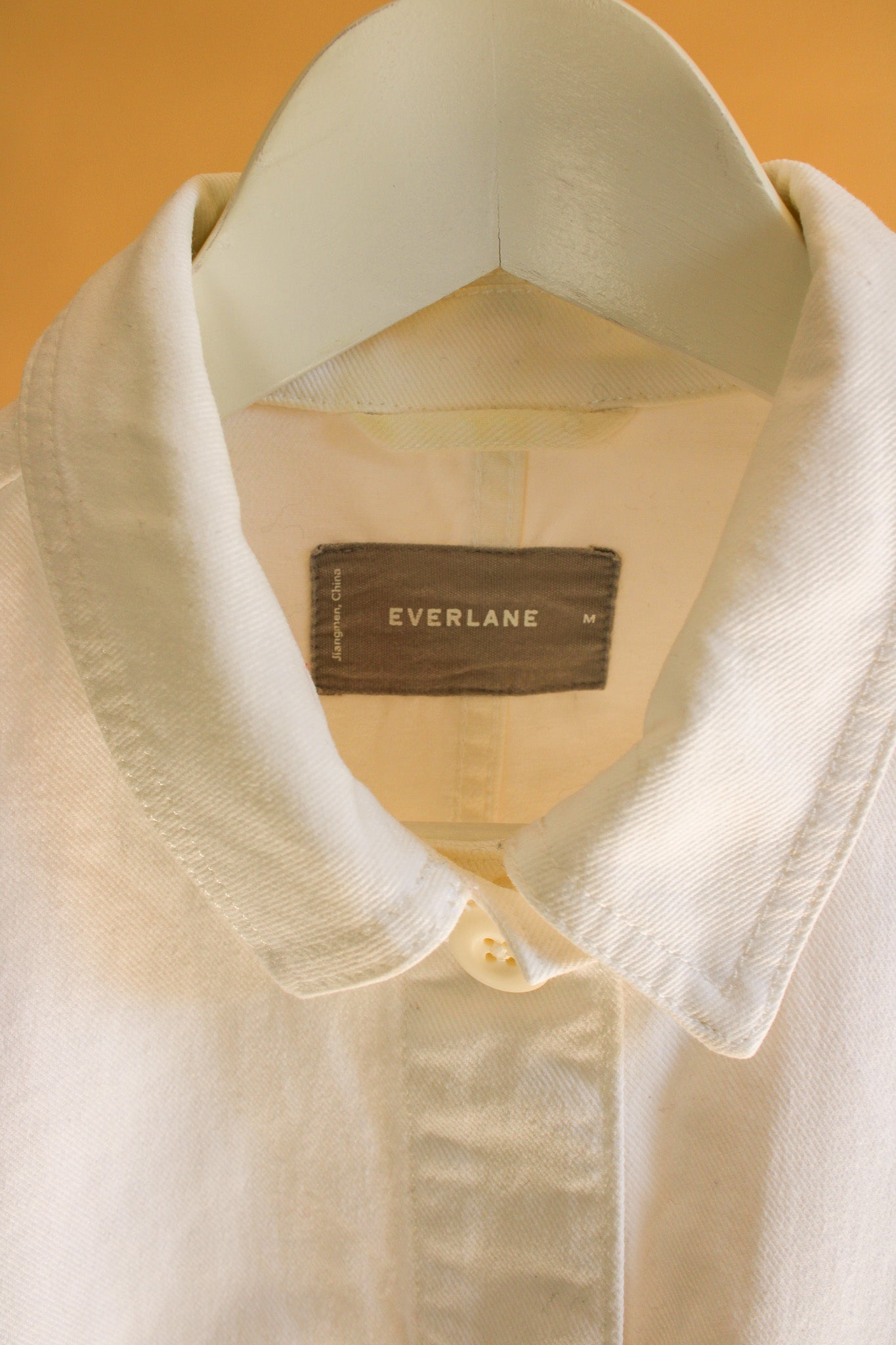 EVERLANE Cotton Denim Chore Jacket Size M