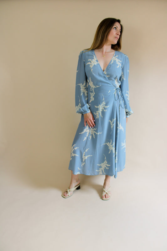 REALISATION PAR The Violette Summer Loving Wrap Dress Size L