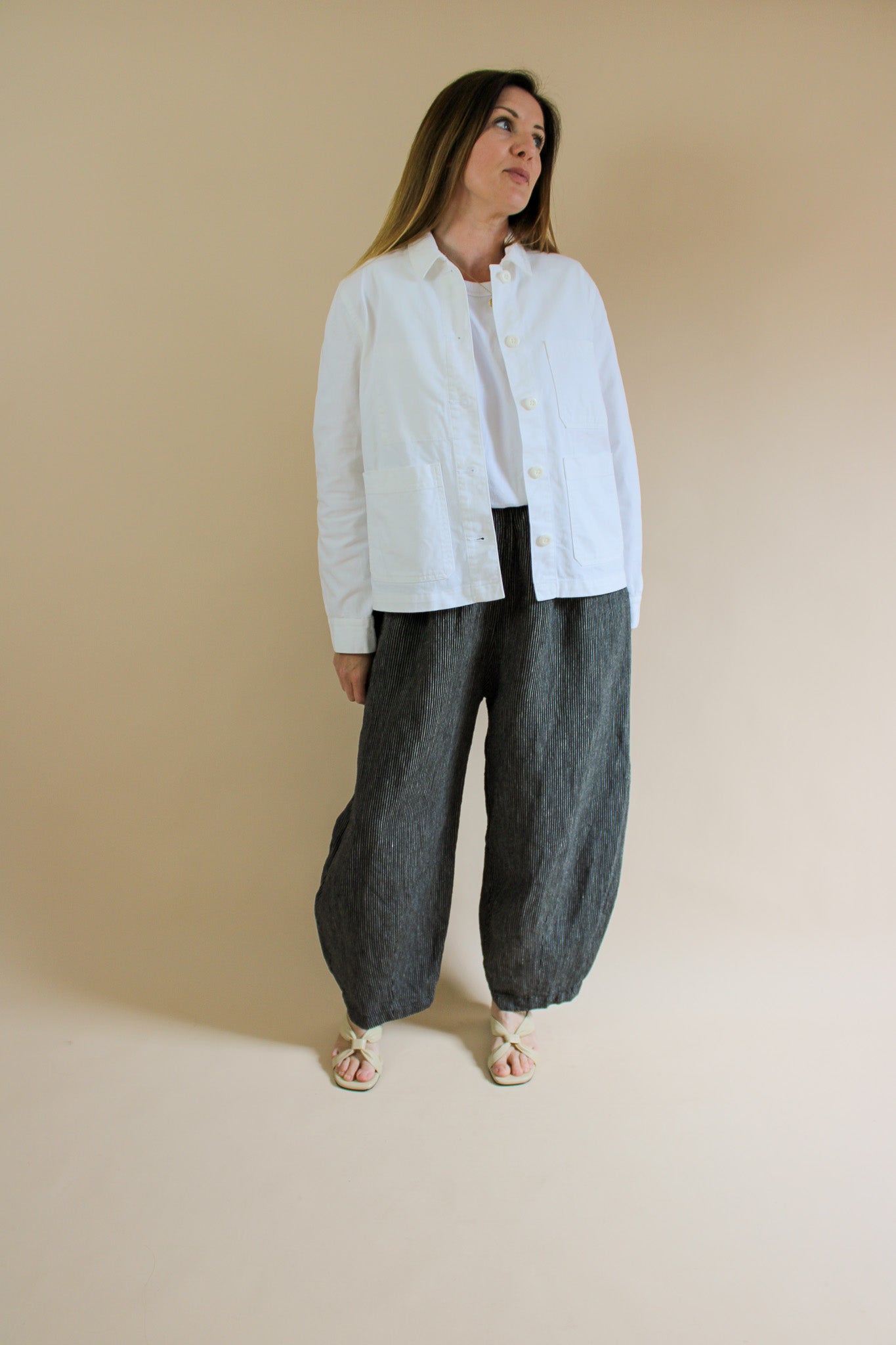 EVERLANE Cotton Denim Chore Jacket Size M