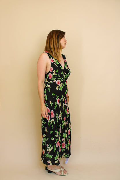 REALISATION PAR The Stephanie Paradiso Moon Flower slip Dress Size XXL