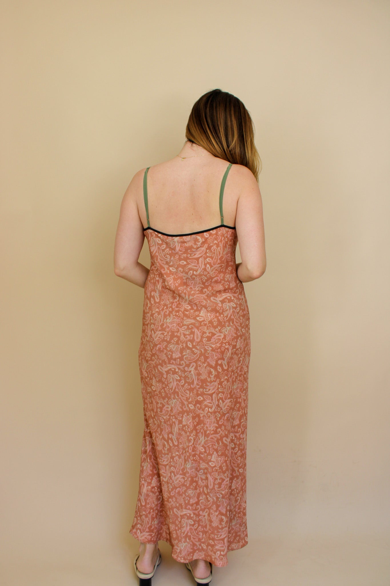 REALISATION PAR The Cameron Dazed Paisley Silk Dress Size XL