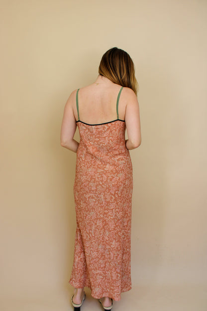 REALISATION PAR The Cameron Dazed Paisley Silk Dress Size XL