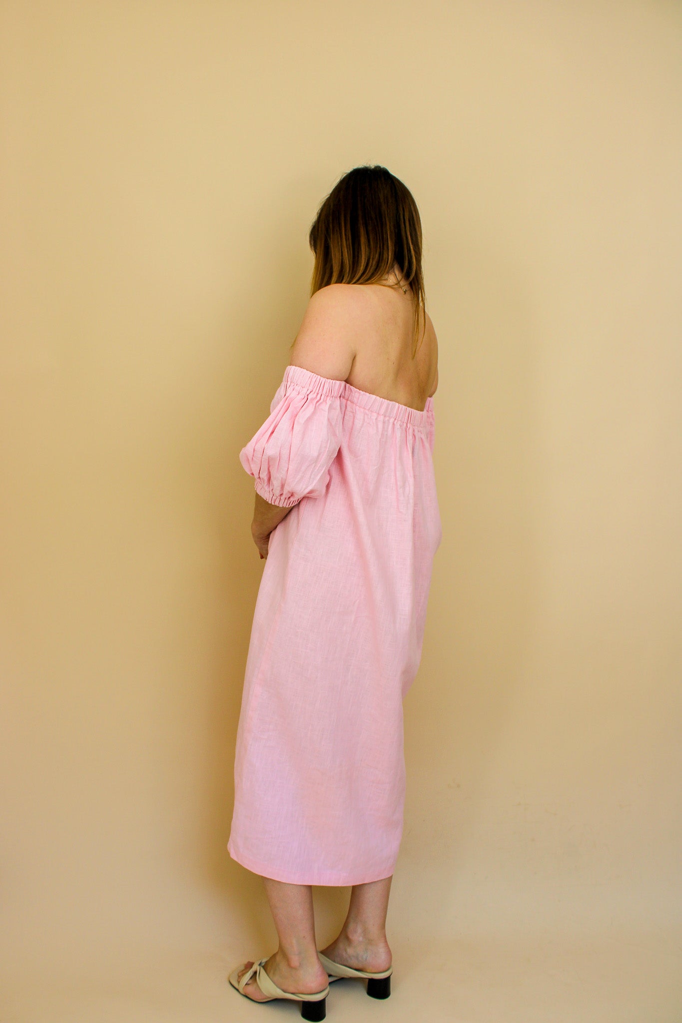 JOHANNA SANDS Amalfi Linen dress Size 8-10