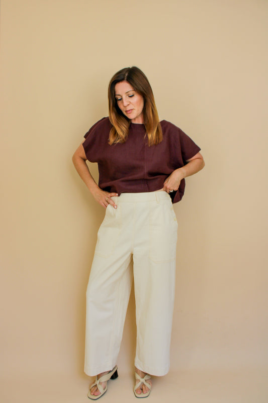 TOAST Annie Organic Denim Full Length Jeans Size 12