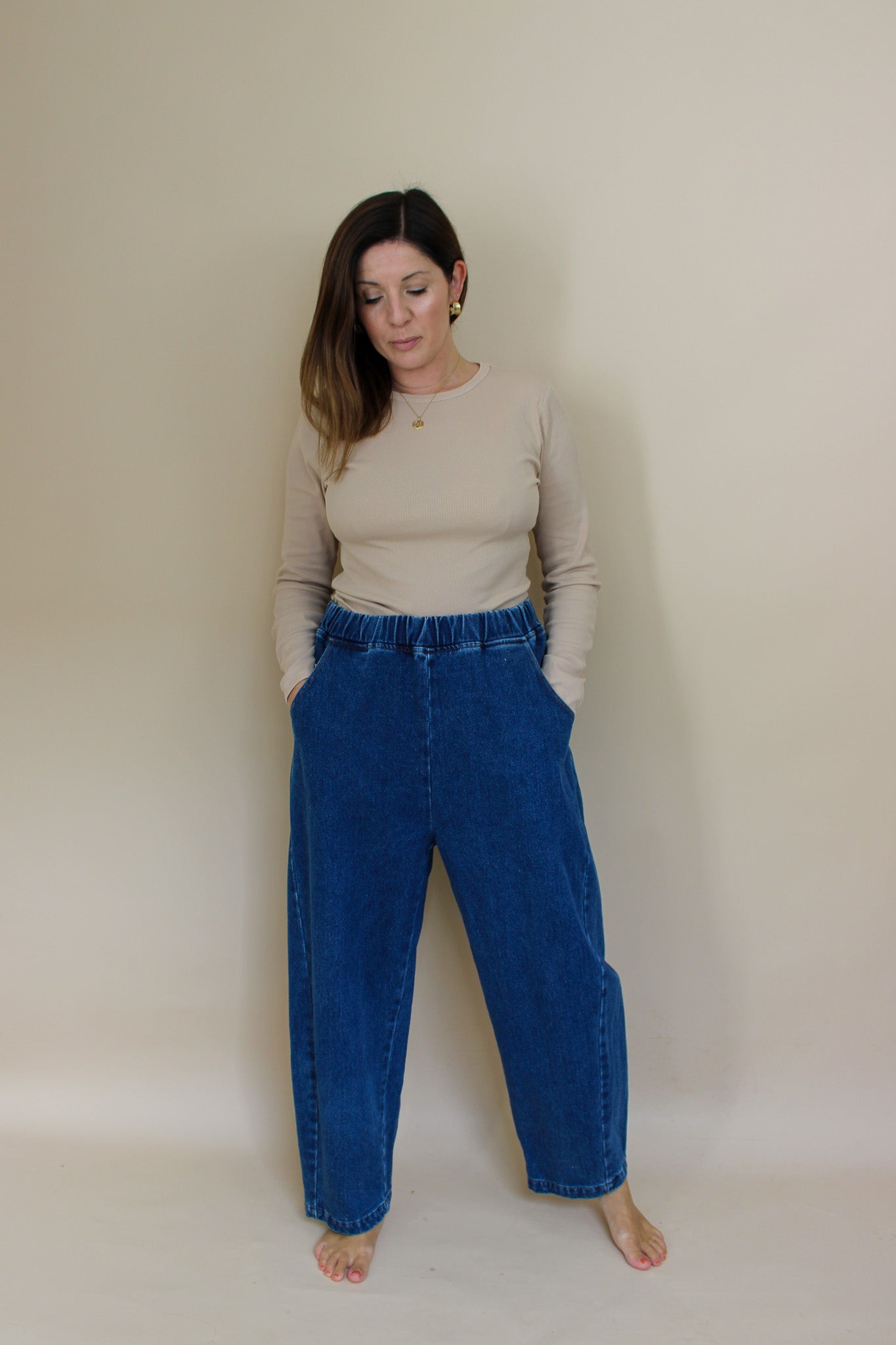 LE BON SHOPPE Arc Pants Denim Jeans Size L