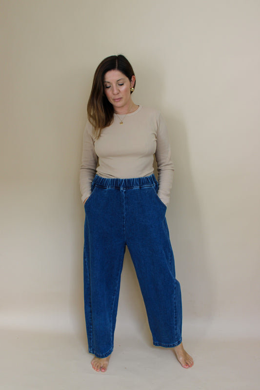 LE BON SHOPPE Arc Pants Denim Jeans Size L