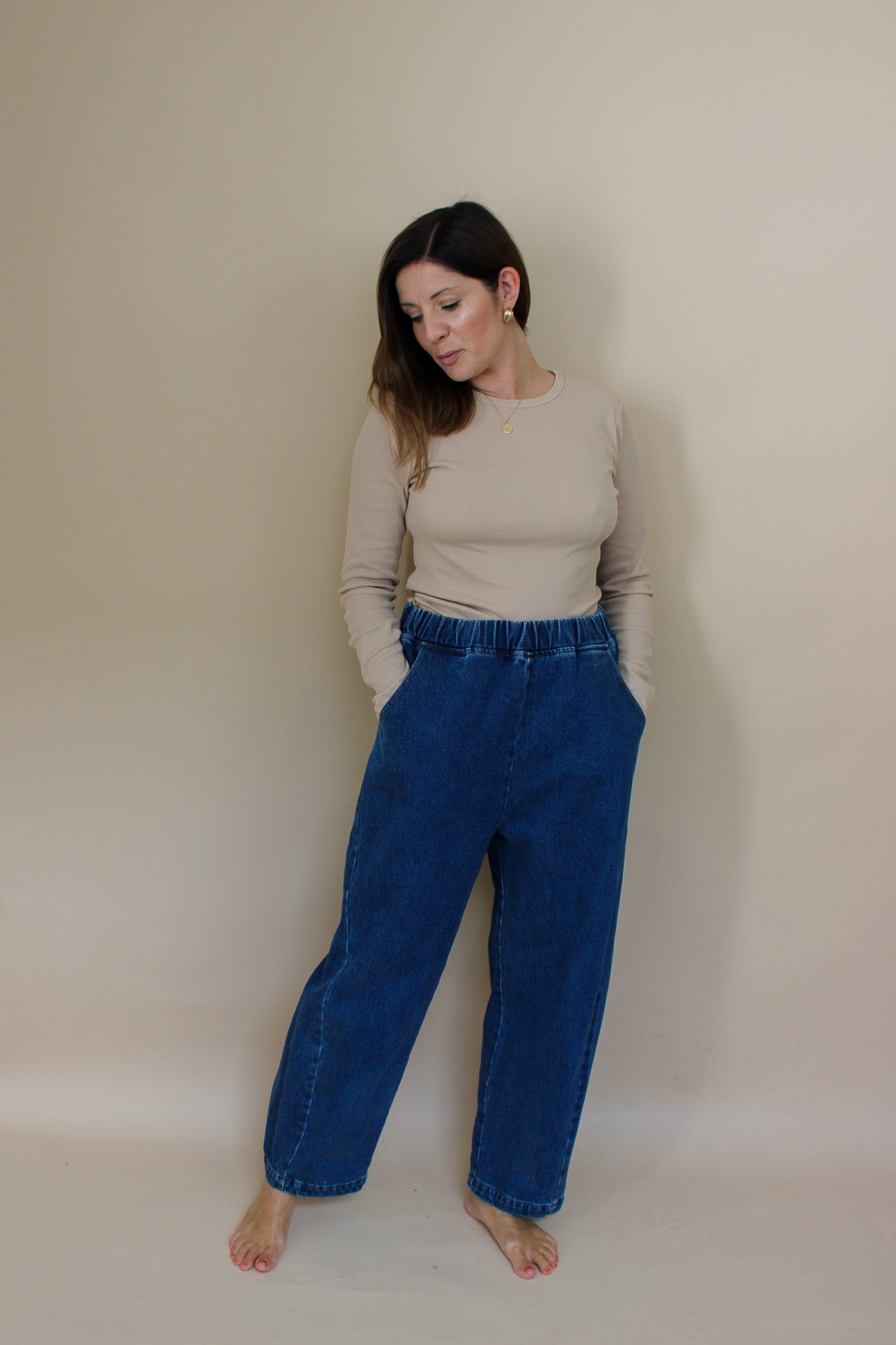 LE BON SHOPPE Arc Pants Denim Jeans Size L